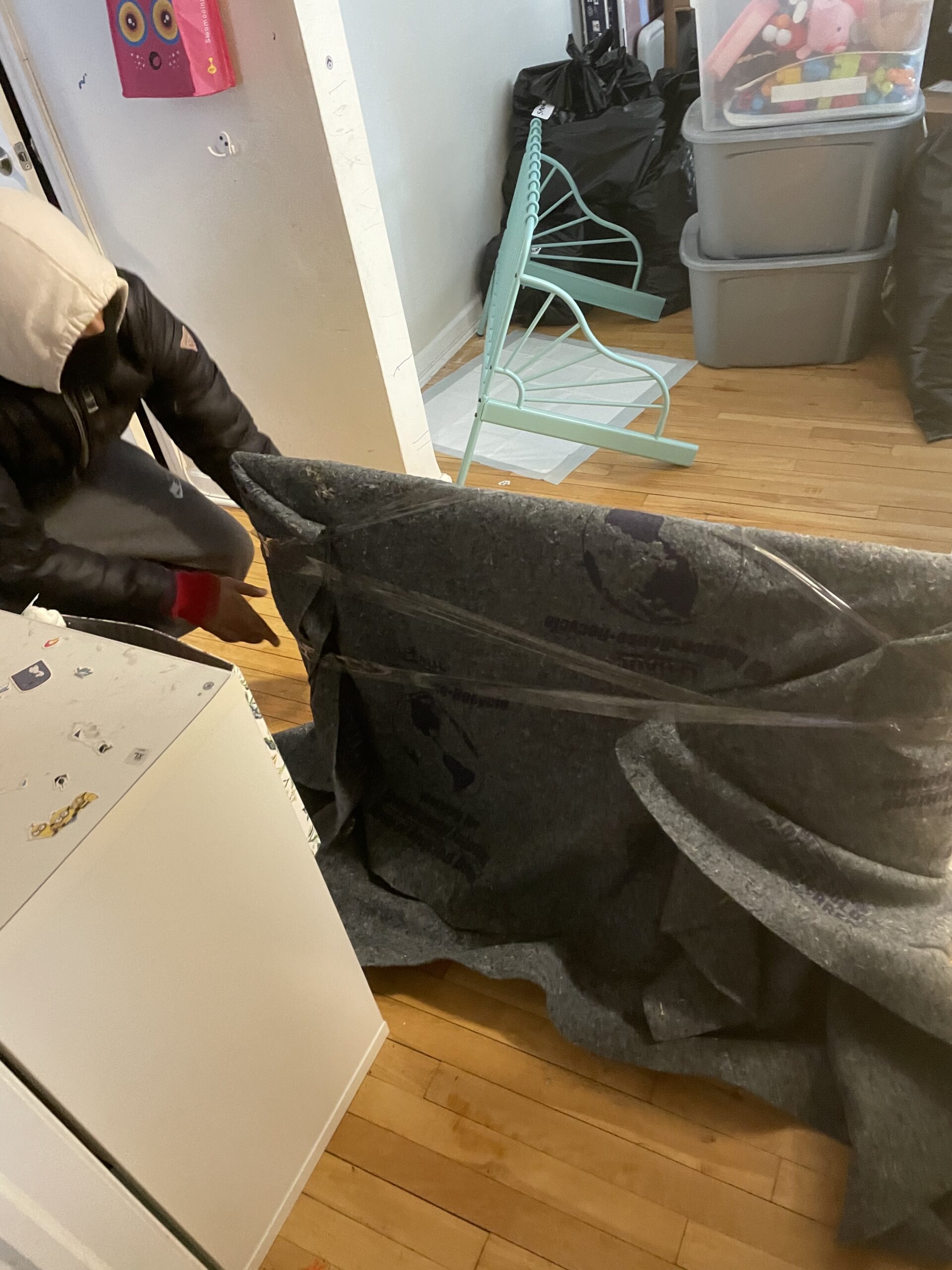 wrapping tv